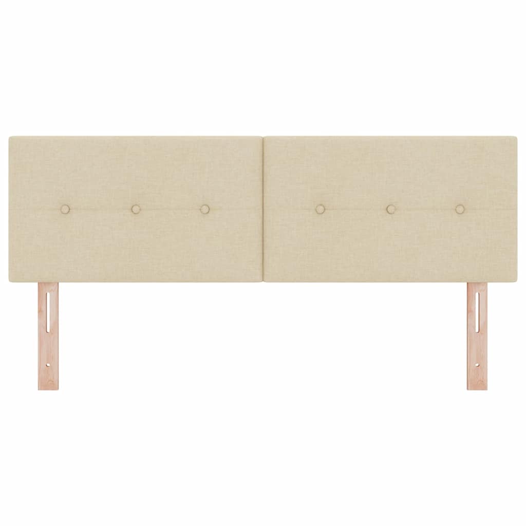 Uzglavlje podesivo po visini s uzglavljem Krema 160 cm tkanina