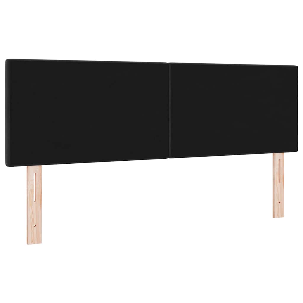 Uzglavlje Crna 160 cm Baršun