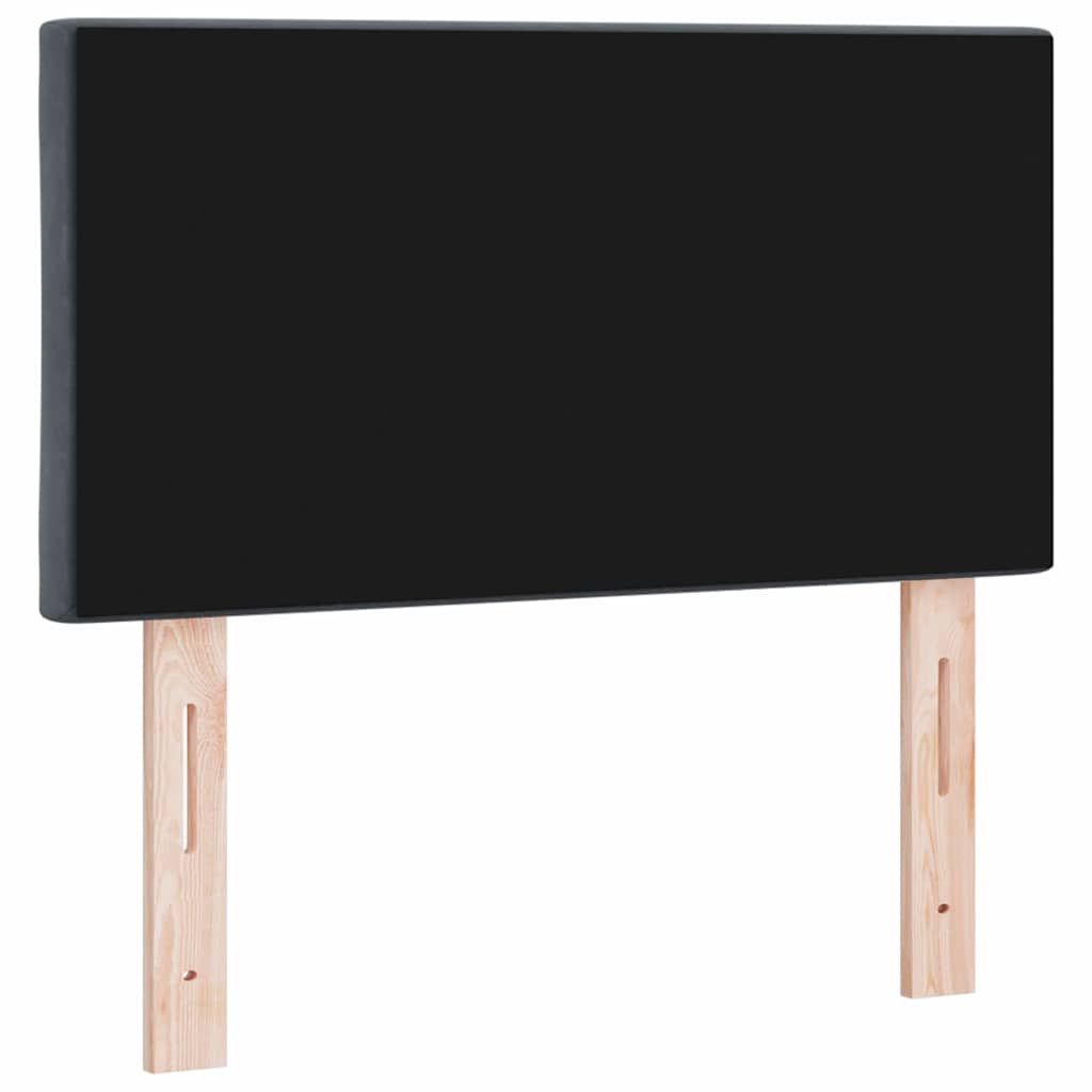 Uzglavlje Tamno siva 80 cm Baršun