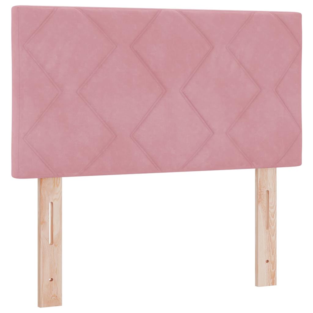 Uzglavlje Ružičasta 80 cm Baršun