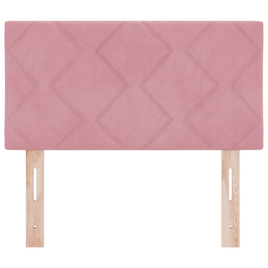 Uzglavlje Ružičasta 80 cm Baršun