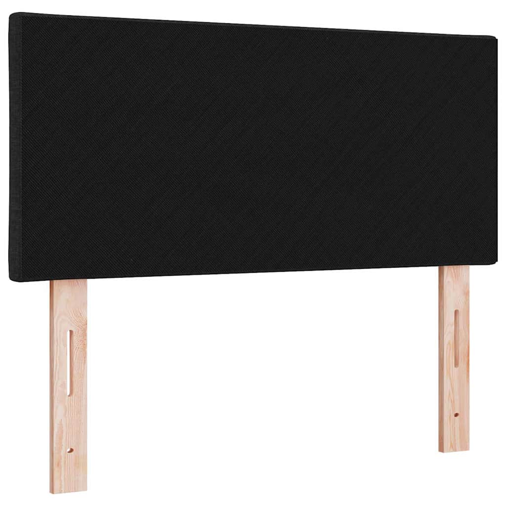 Uzglavlje Crna 90 cm tkanina