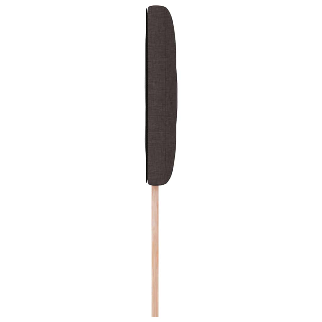 Uzglavlje Tamno smeđa 90 cm tkanina