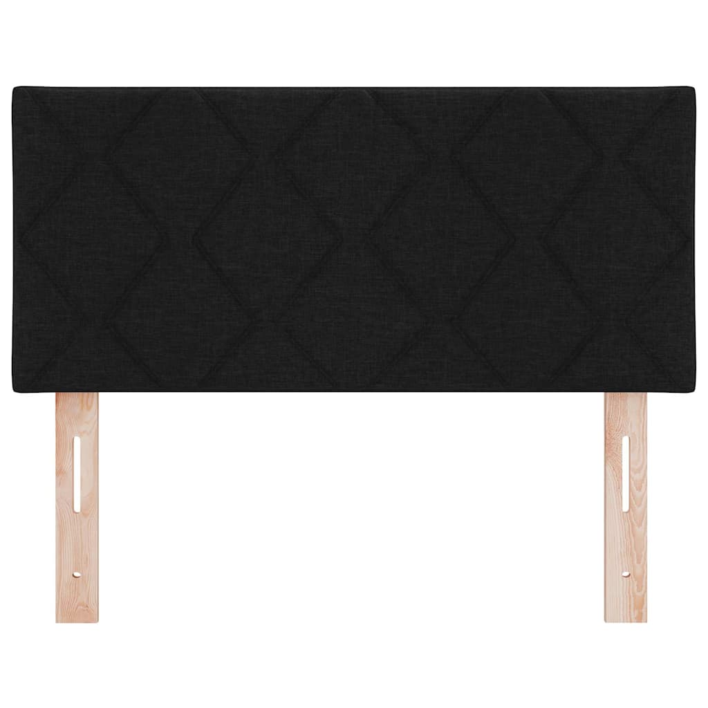 Uzglavlje Crna 100 cm tkanina