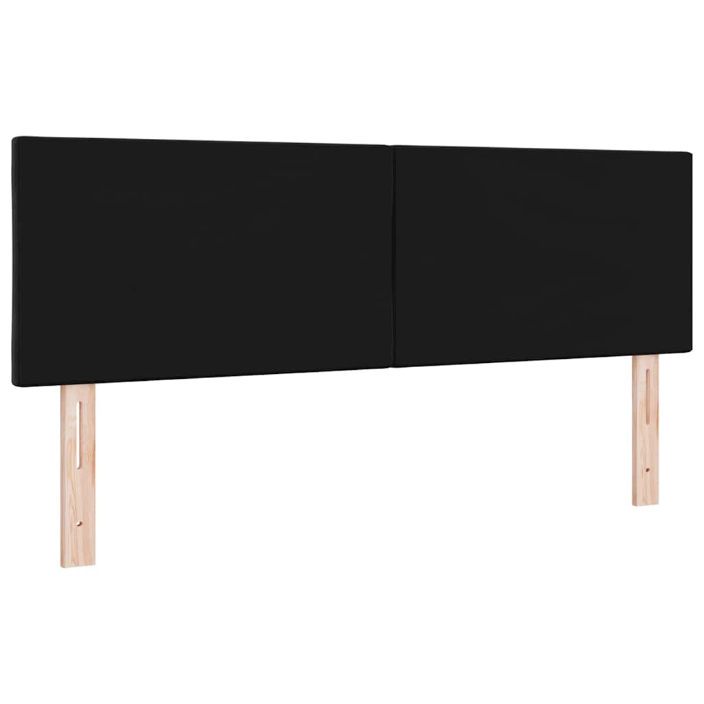 Uzglavlje Crna 144 cm Baršun