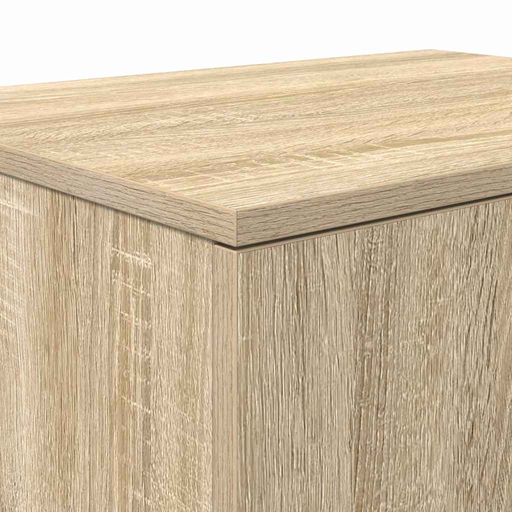 Ormarić za pohranu 2 pcs Sonoma hrast 127 x 41 x 40 cm