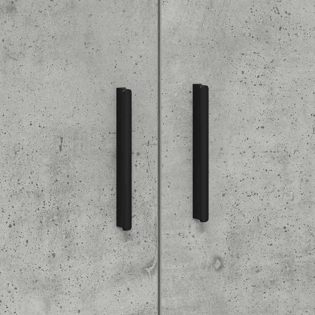 Ormarić za pohranu 2 pcs Betonski sivi 127 x 41 x 40 cm