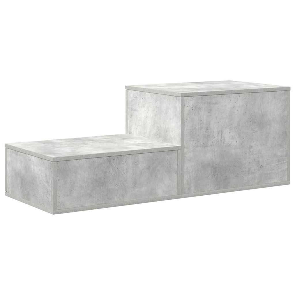 Ormarić za pohranu 2 pcs Betonski sivi 127 x 41 x 40 cm