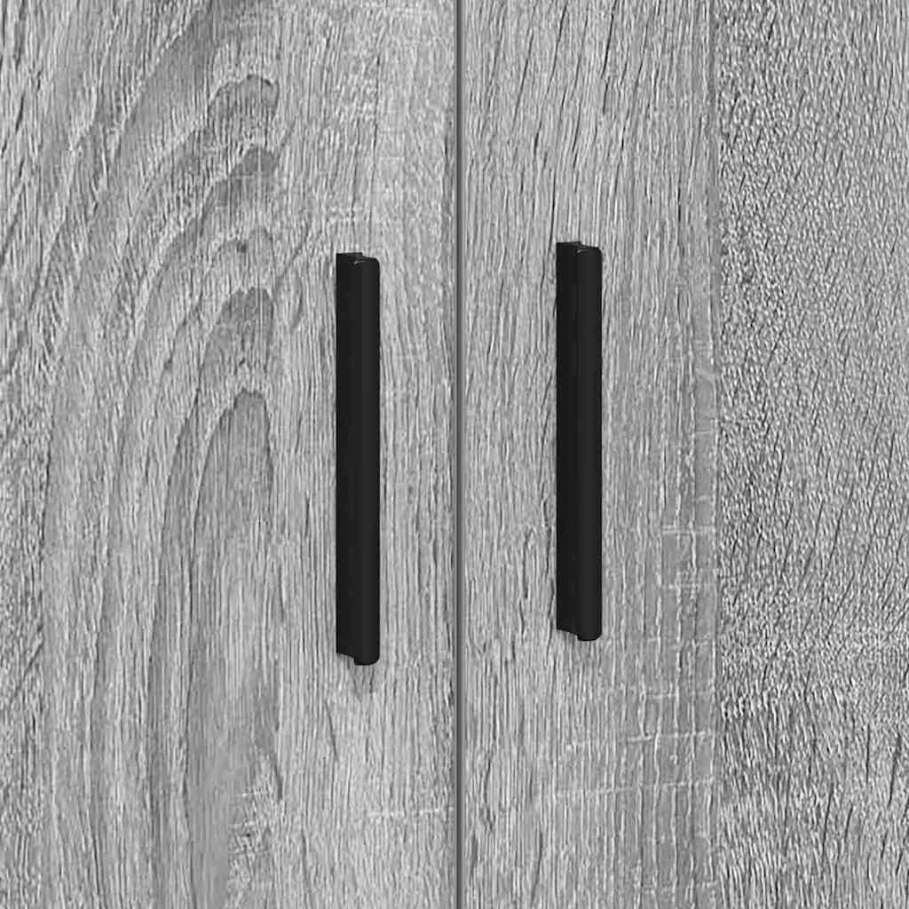 Ormarić za pohranu 2 pcs Siva Sonoma 127 x 41 x 40 cm