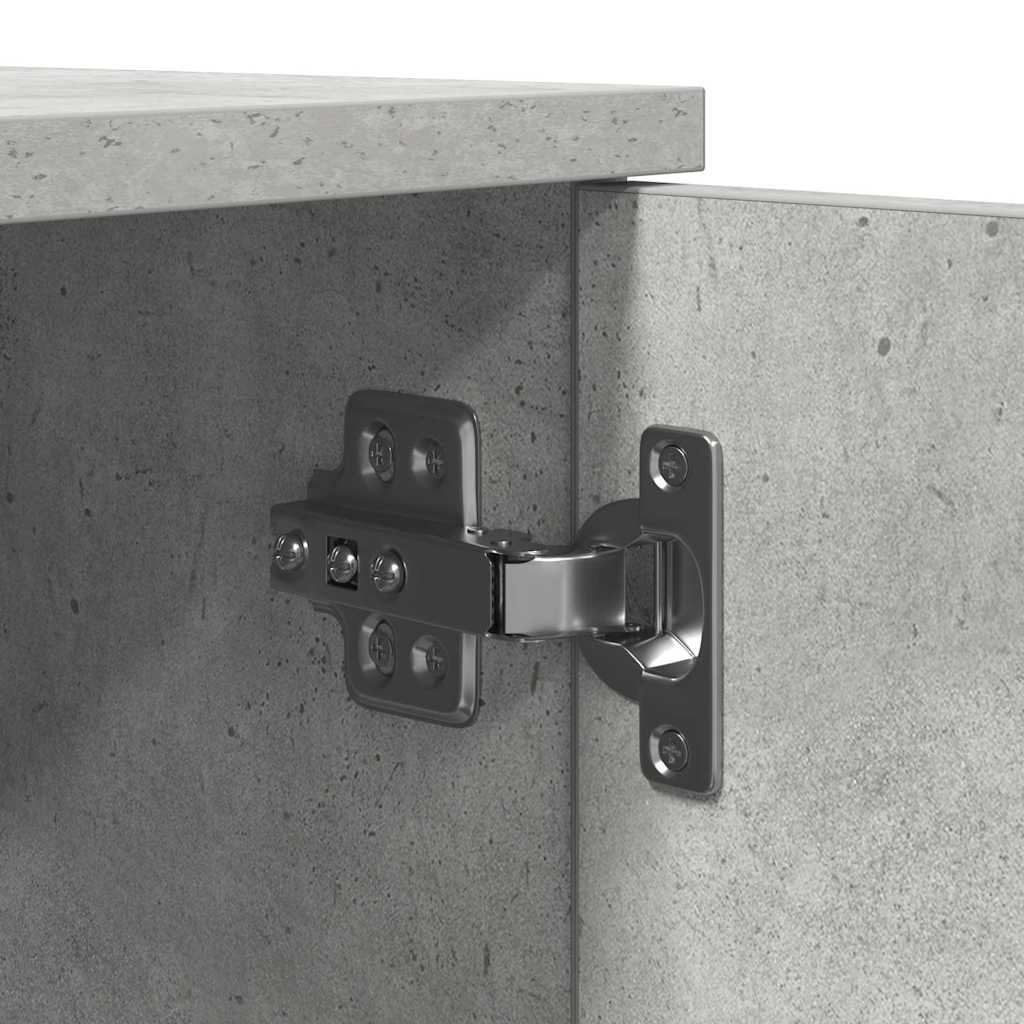 Ormarić za pohranu 2 pcs Betonski sivi 118 x 41 x 40 cm