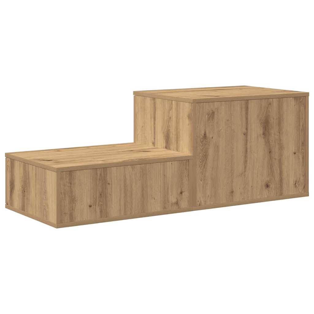 Ormarić za pohranu 2 pcs Umjetnički hrast 118 x 41 x 40 cm