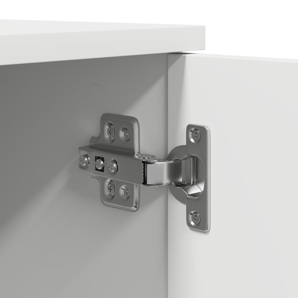 Ormarić za pohranu 2 pcs Bijelo 108 x 41 x 40 cm