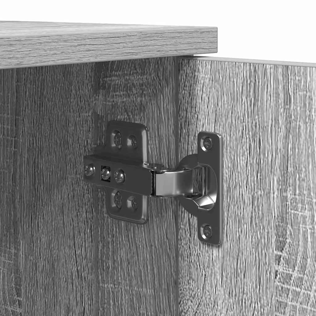 Ormarić za pohranu 2 pcs Siva Sonoma 108 x 41 x 40 cm