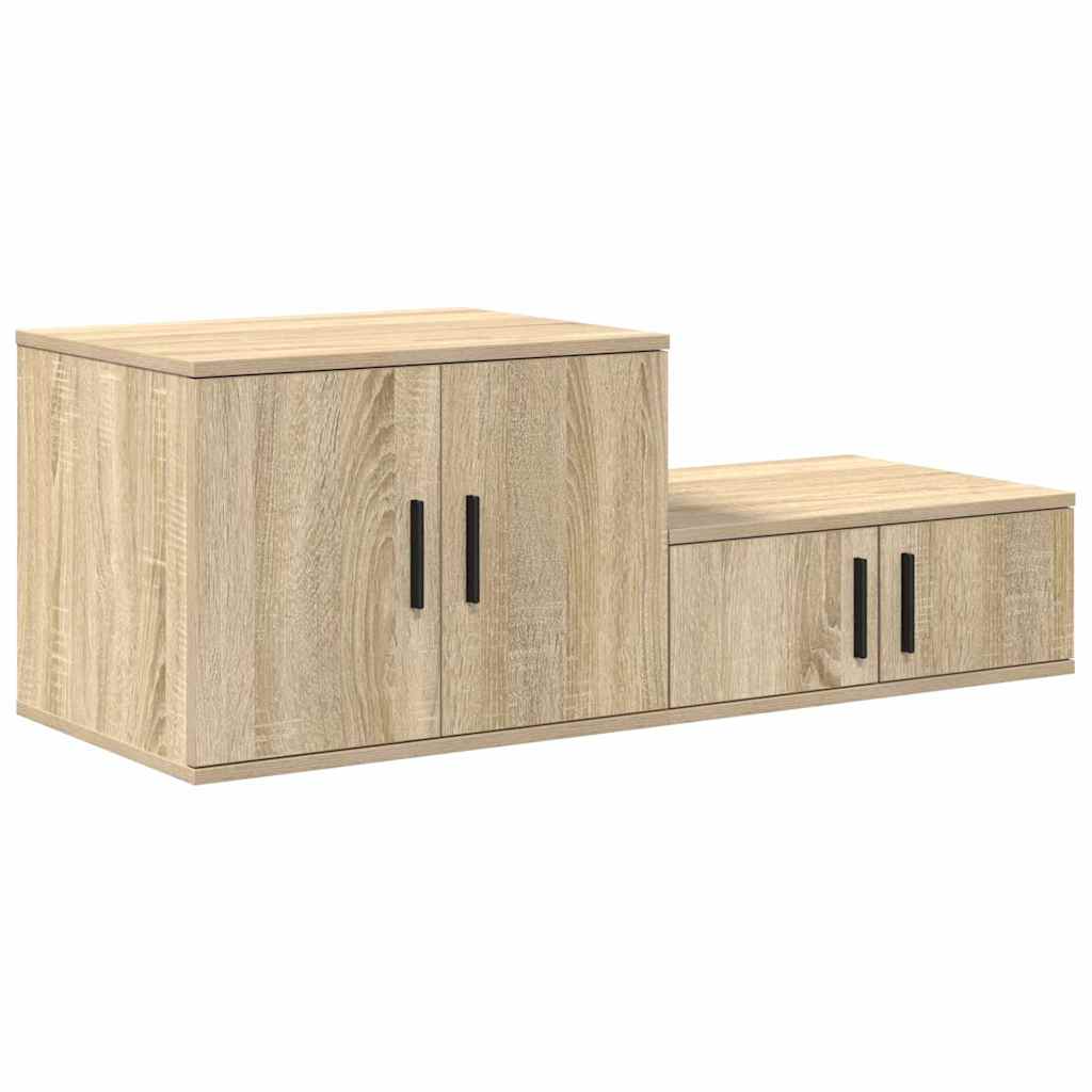 Ormarić za pohranu 2 pcs Sonoma hrast 103 x 41 x 40 cm