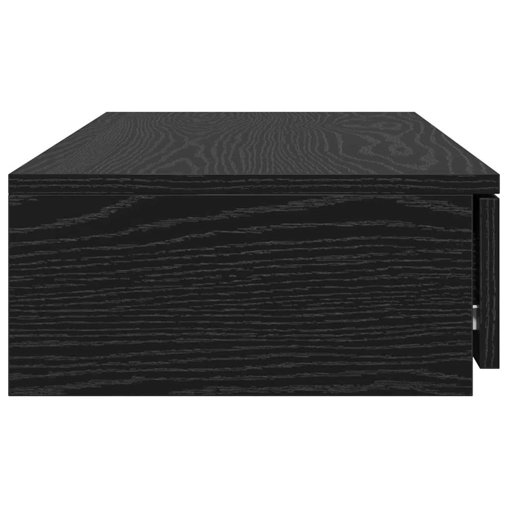 Ladice za krevet s ladicama Crni hrast 100 x 36,5 x 16,5 cm