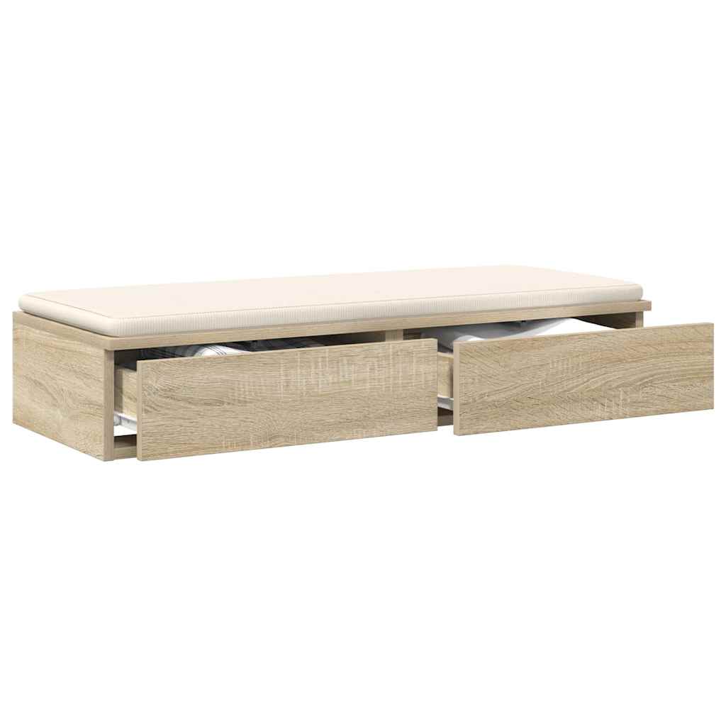 Ladice za krevet s ladicama Sonoma hrast 100 x 36,5 x 16,5 cm