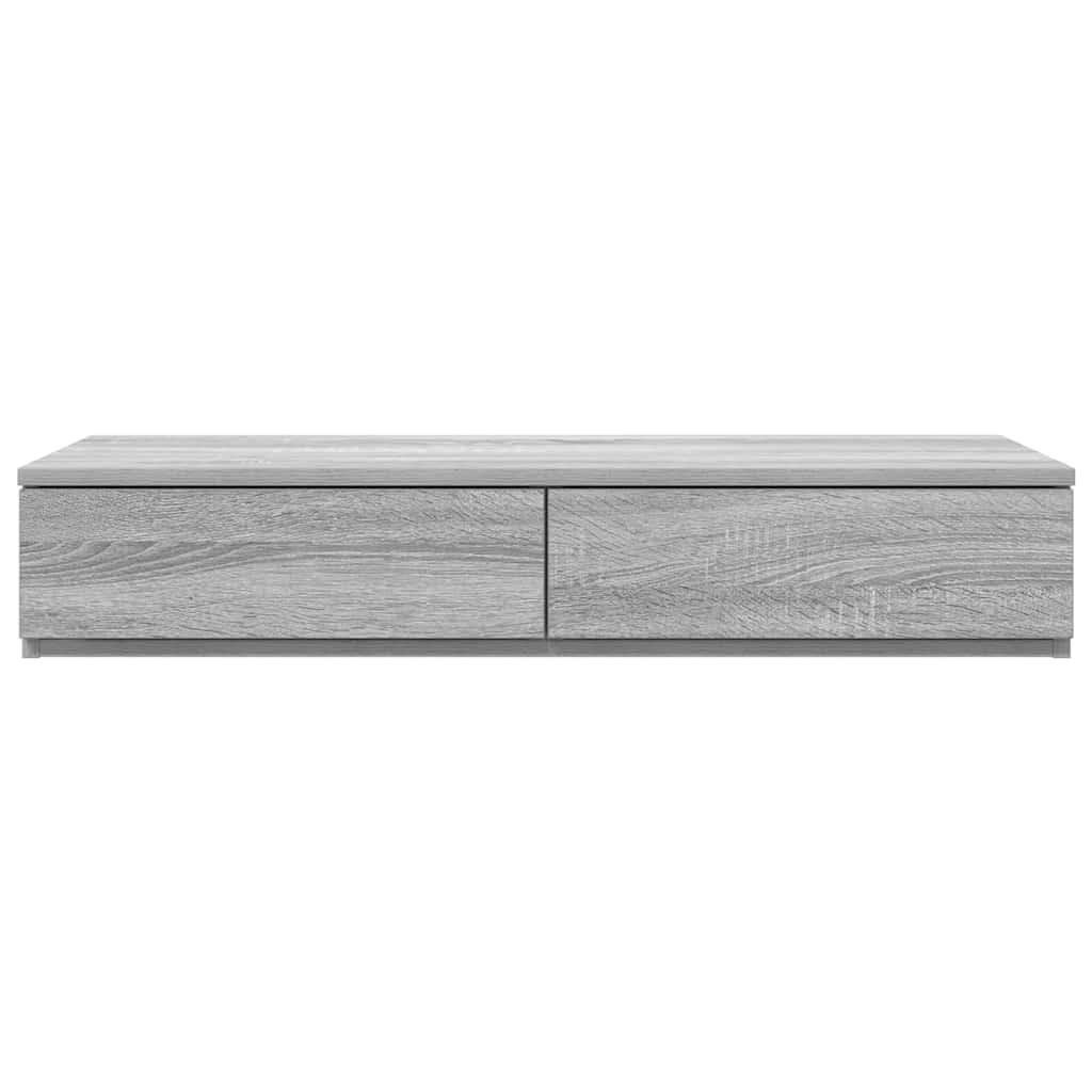 Ladice za krevet s ladicama Siva Sonoma 100 x 36,5 x 16,5 cm