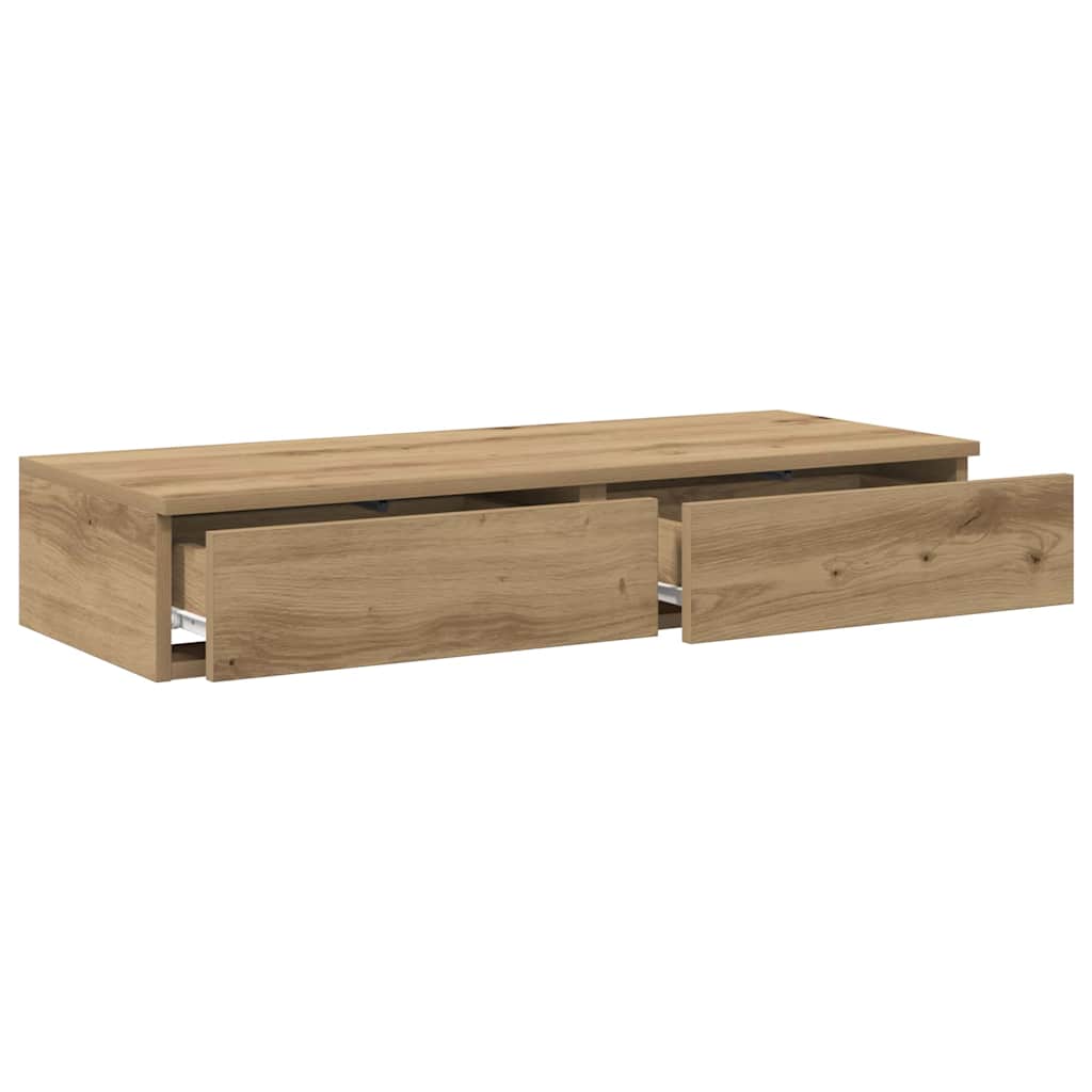 Ladice za krevet Umjetnički hrast 100 x 36,5 x 16,5 cm