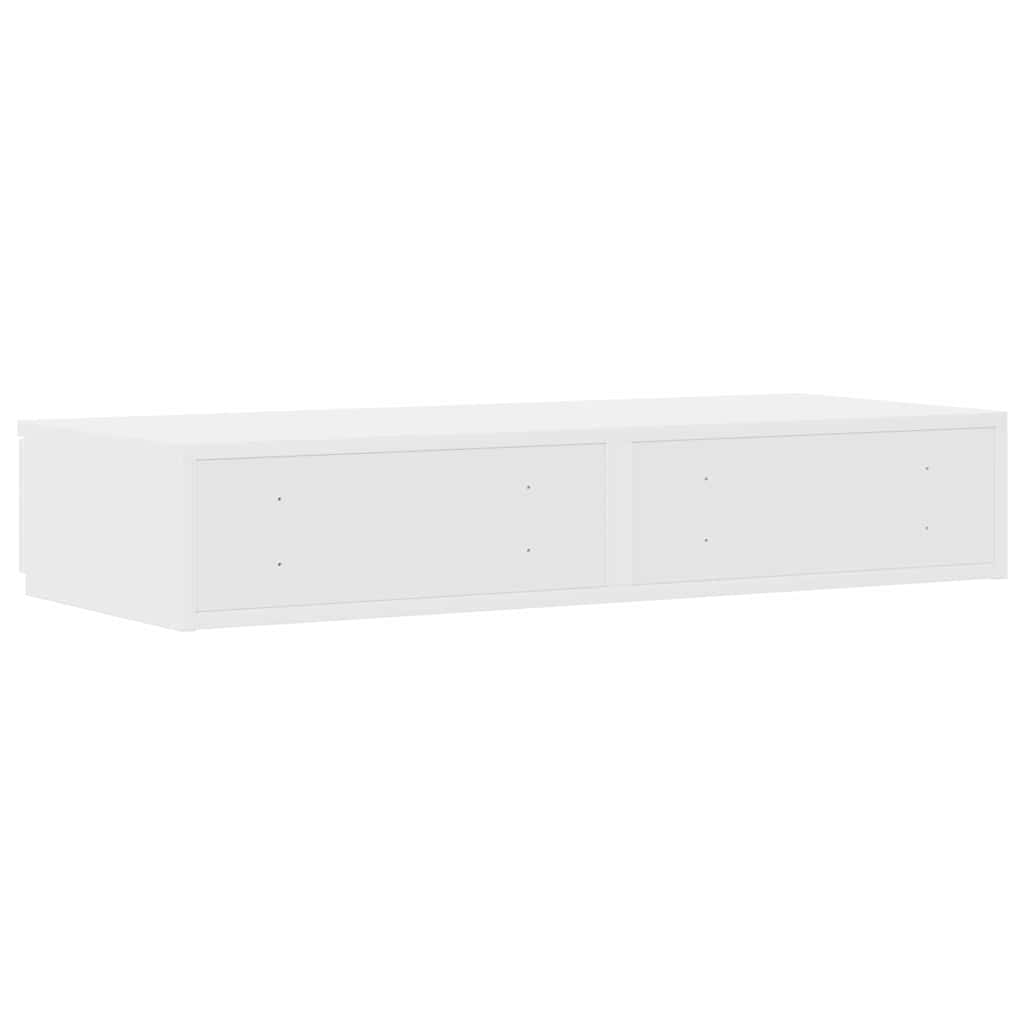 Ladice za krevet Bijelo 80 x 36,5 x 16,5 cm Konstruirano drvo