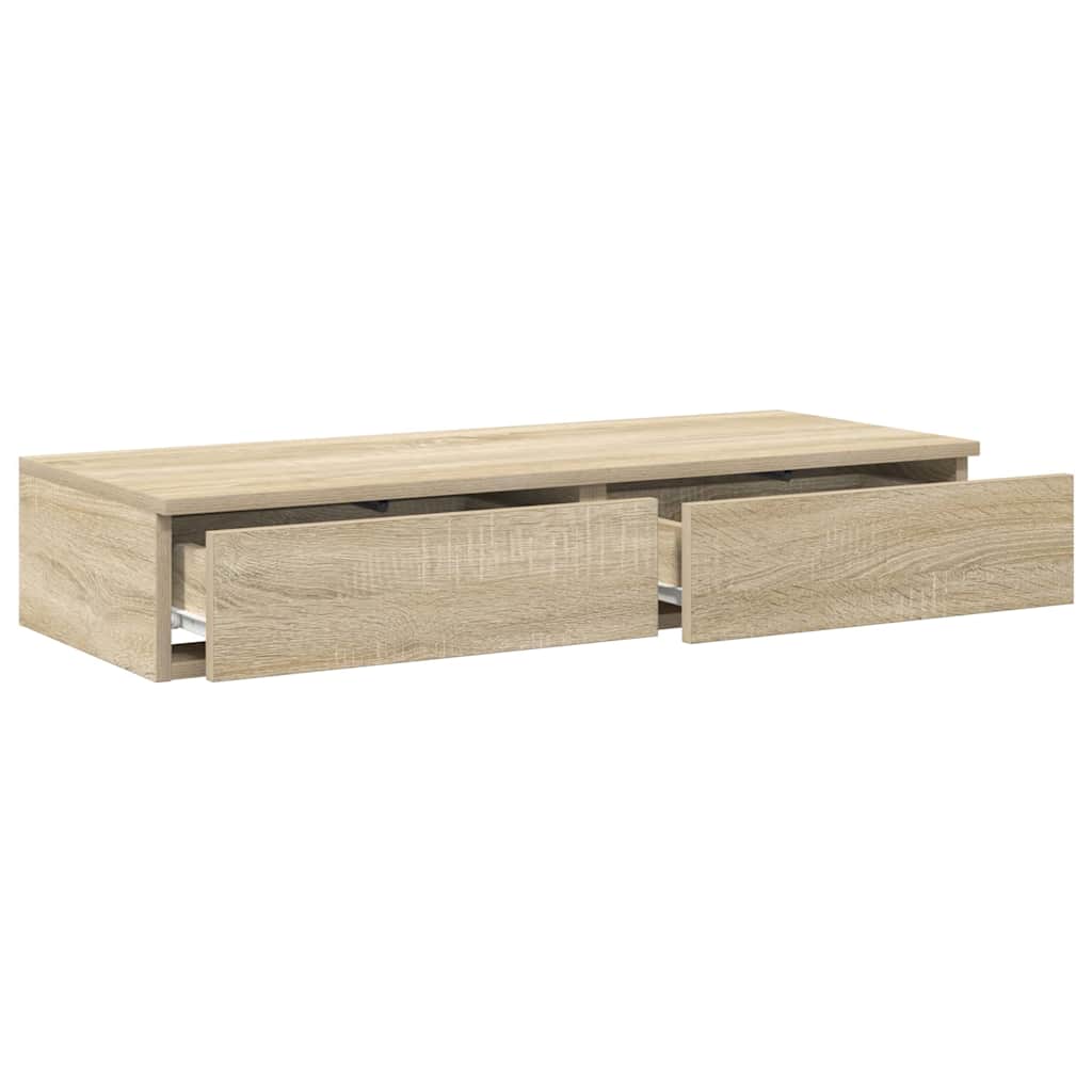 Ladice za krevet s ladicama Sonoma hrast 80 x 36,5 x 16,5 cm