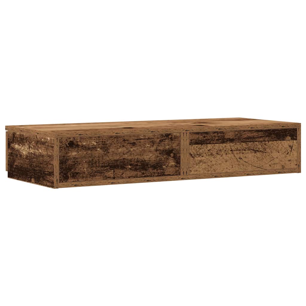 Ladice za krevet s ladicama Staro drvo 80 x 36,5 x 16,5 cm