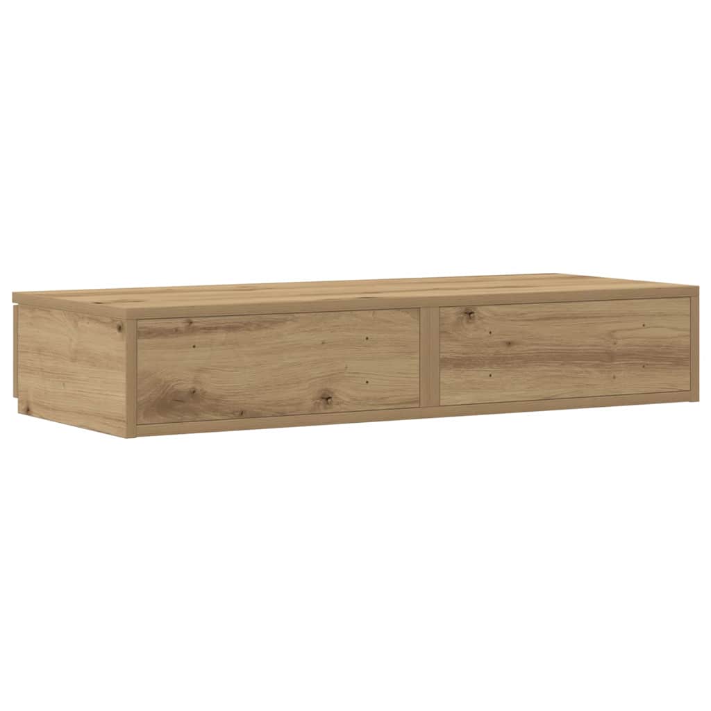 Ladice za krevet Umjetnički hrast 80 x 36,5 x 16,5 cm