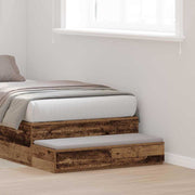 Ladice za krevet s ladicama Staro drvo 90 x 36,5 x 16,5 cm