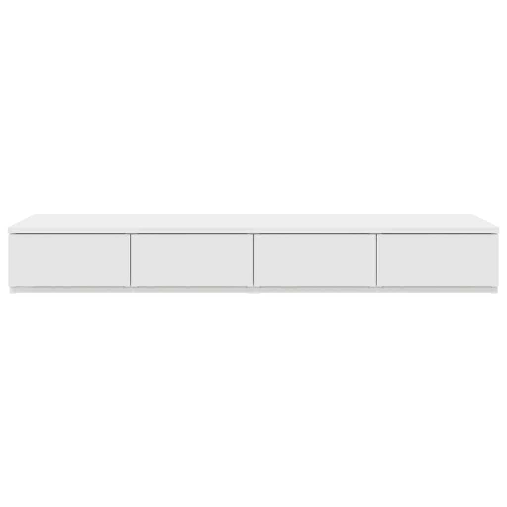Ladice za krevet Bijelo 120 x 36,5 x 16,5 cm Konstruirano drvo