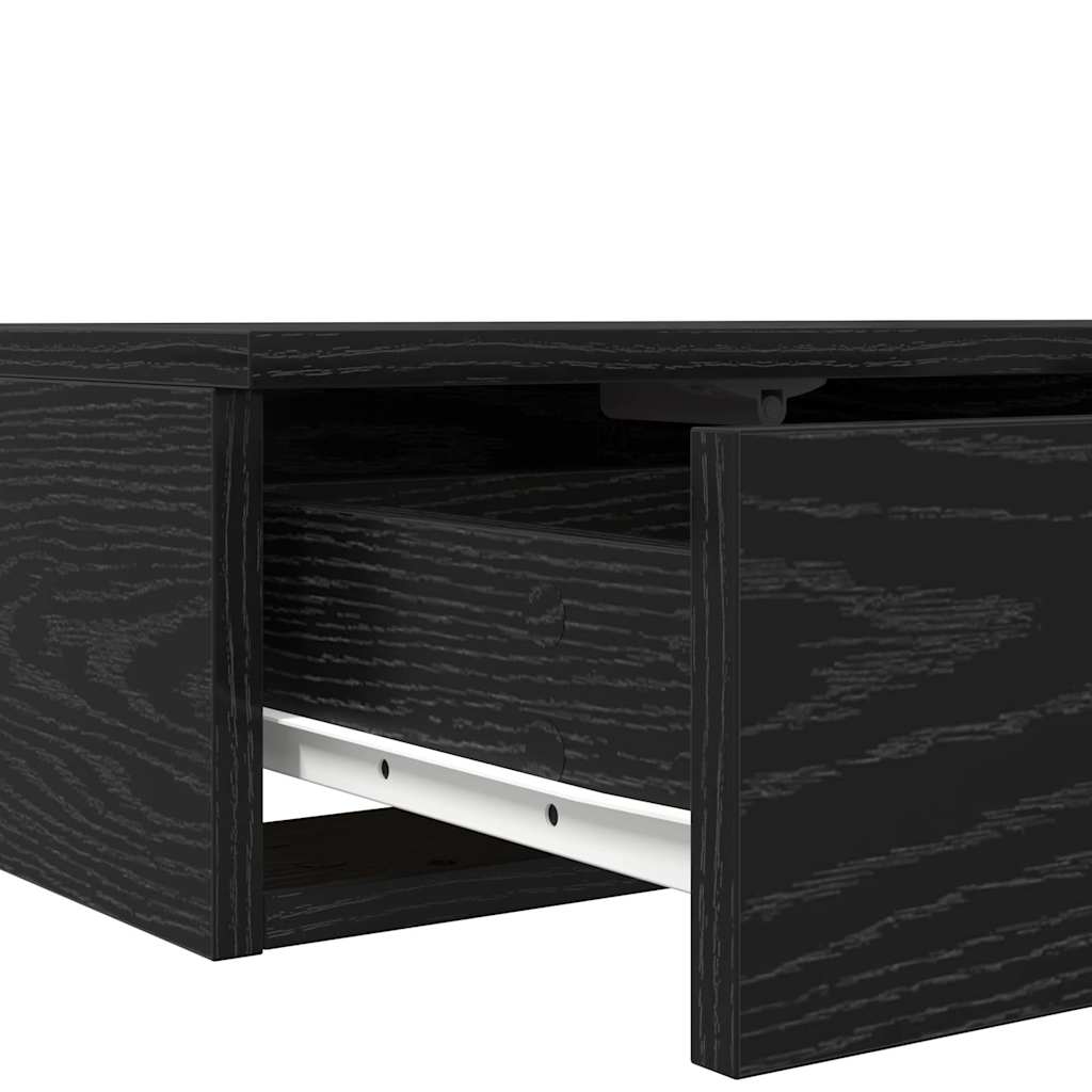 Ladice za krevet s ladicama Crni hrast 150 x 36,5 x 16,5 cm