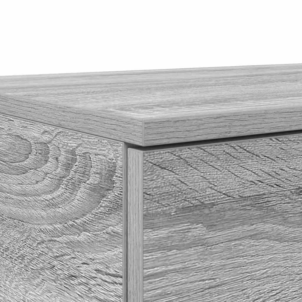 Ladice za krevet s ladicama Siva Sonoma 150 x 36,5 x 16,5 cm