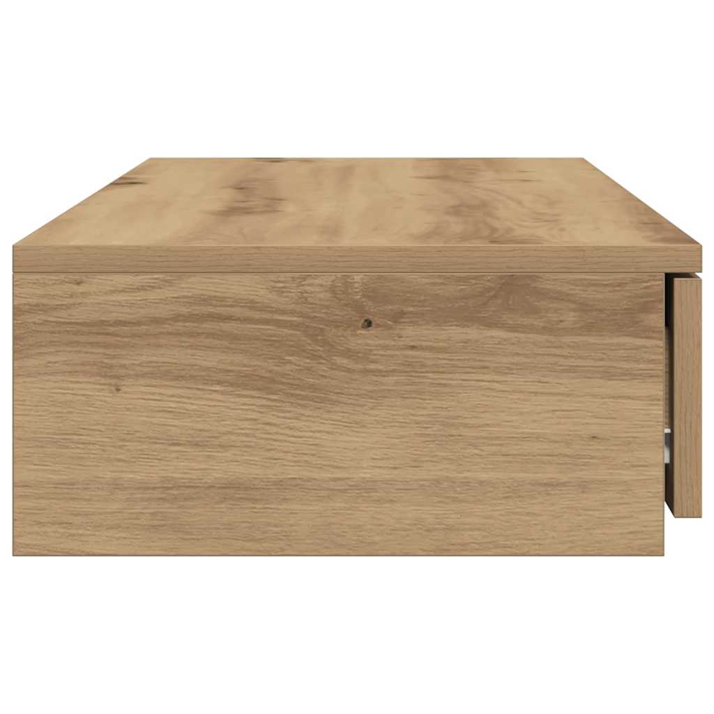 Ladice za krevet Umjetnički hrast 75 x 36,5 x 16,5 cm