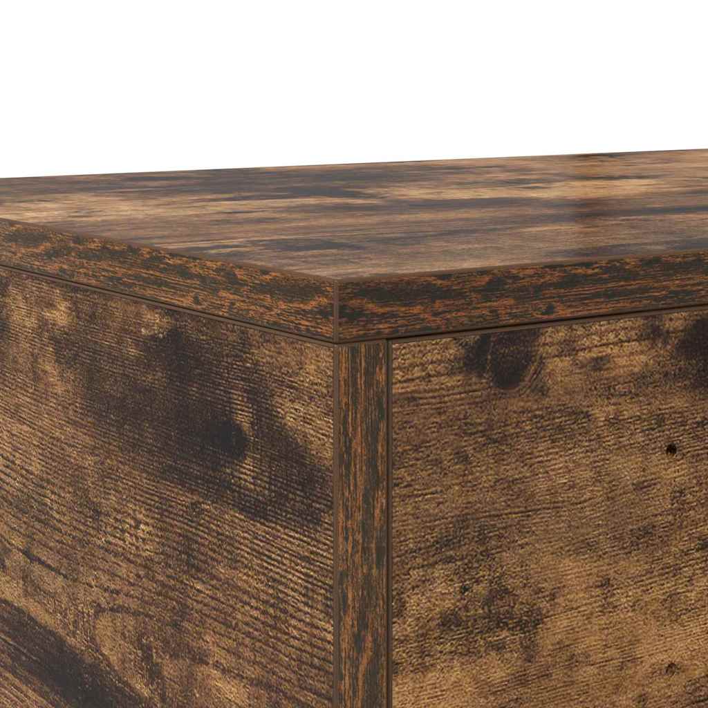 Ladice za krevet s ladicama Dimljeni hrast 160 x 36,5 x 16,5 cm
