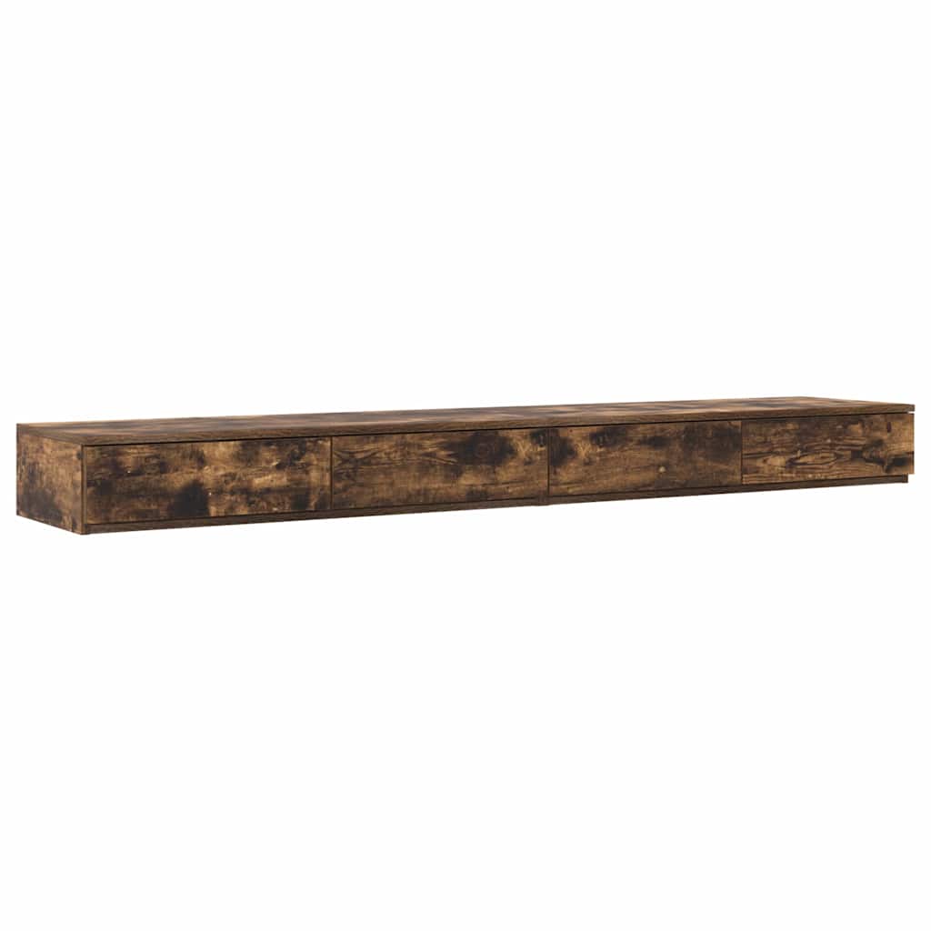 Ladice za krevet s ladicama Dimljeni hrast 180 x 36,5 x 16,5 cm