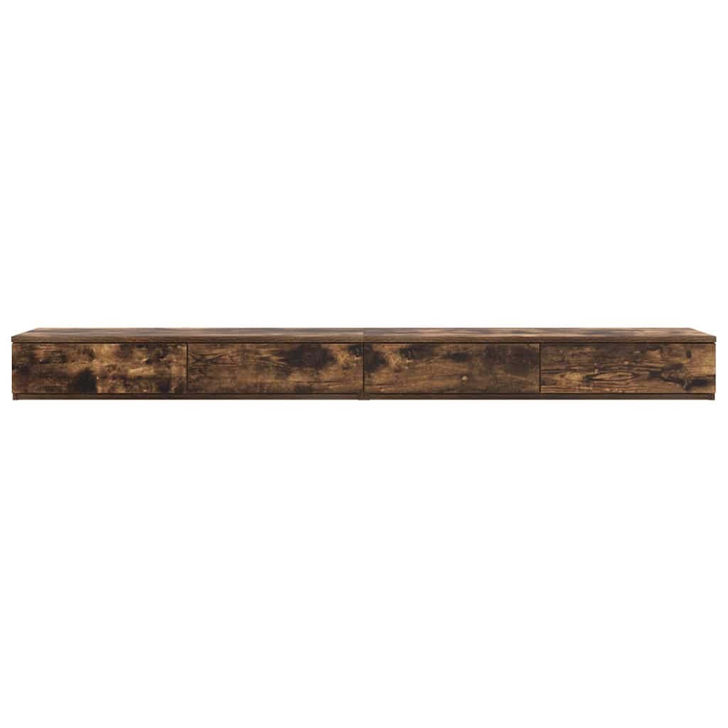 Ladice za krevet s ladicama Dimljeni hrast 180 x 36,5 x 16,5 cm