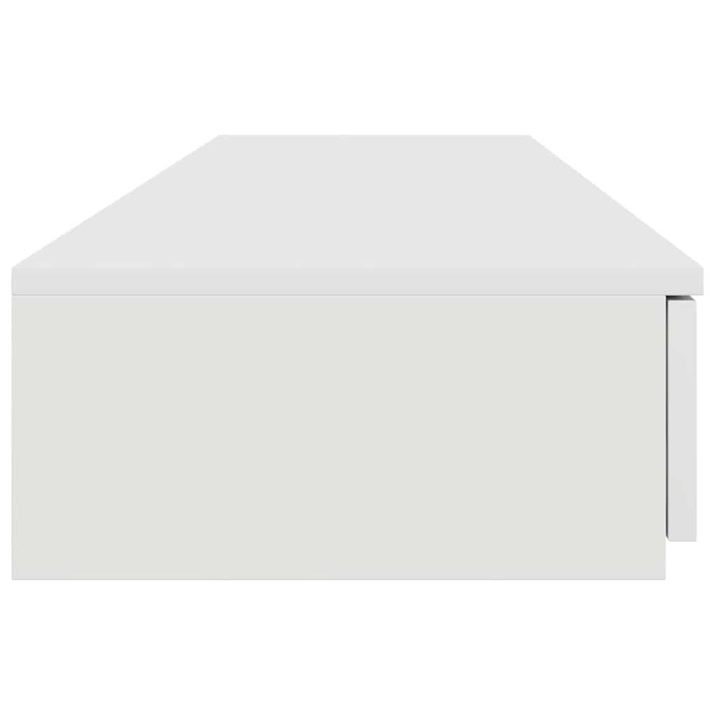 Ladice za krevet Bijelo 135 x 36,5 x 16,5 cm Konstruirano drvo
