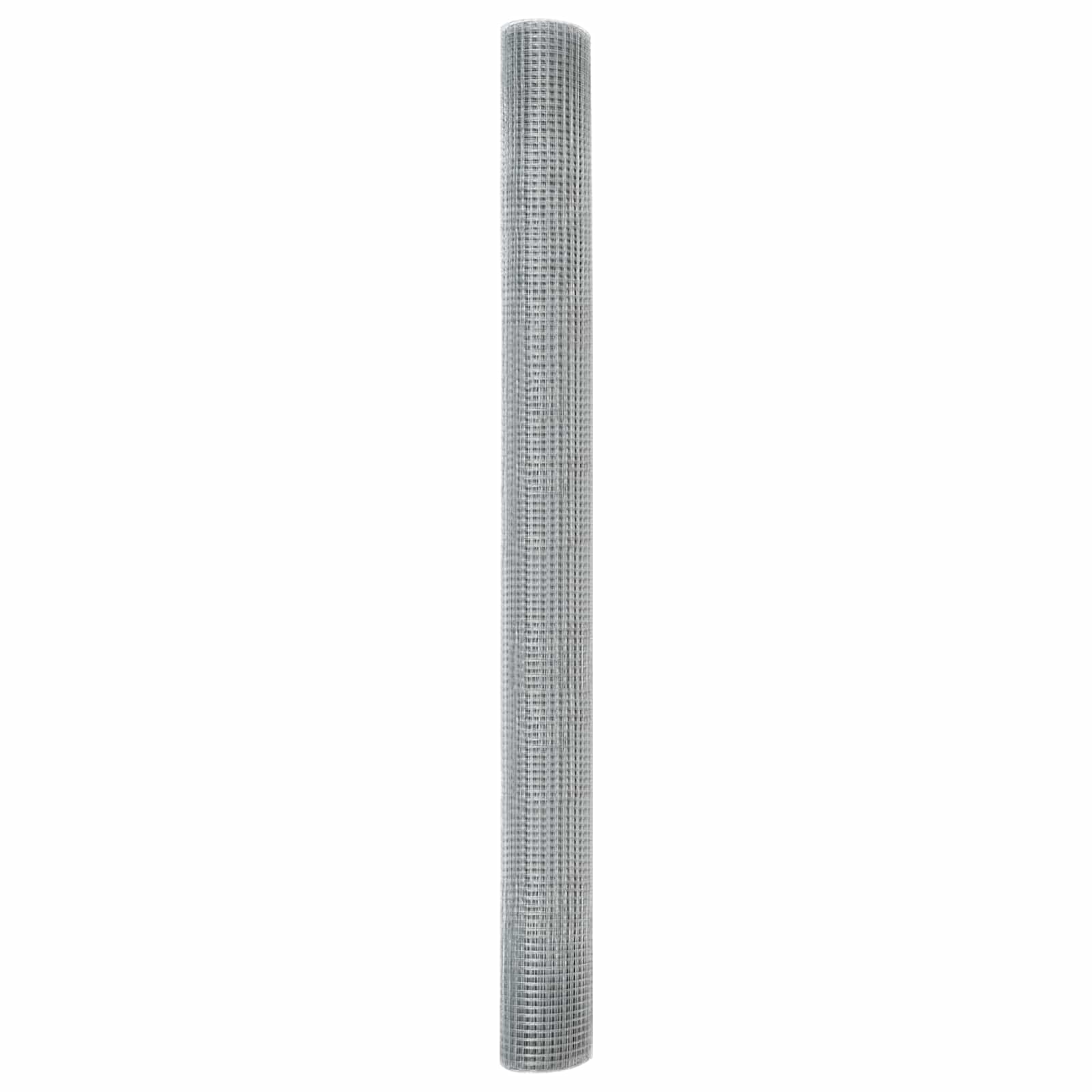 Zavarena žičana ograda Srebrno 1.6 x 25 m