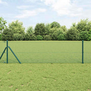 Zavarena žičana ograda 10000 x 40 cm Zelena