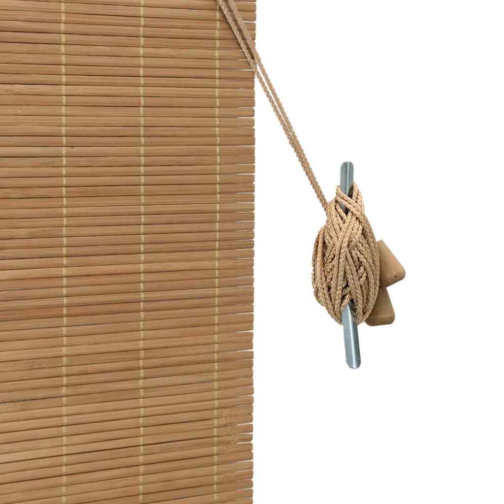 Rolo zavjesa Smeđa 60 x 220 cm Bambus