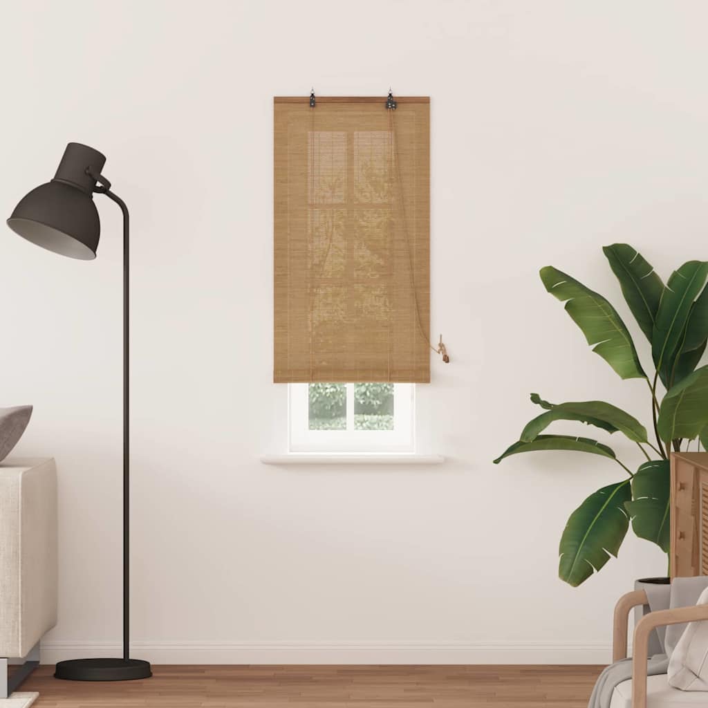 Rolo zavjesa Smeđa 60 x 220 cm Bambus