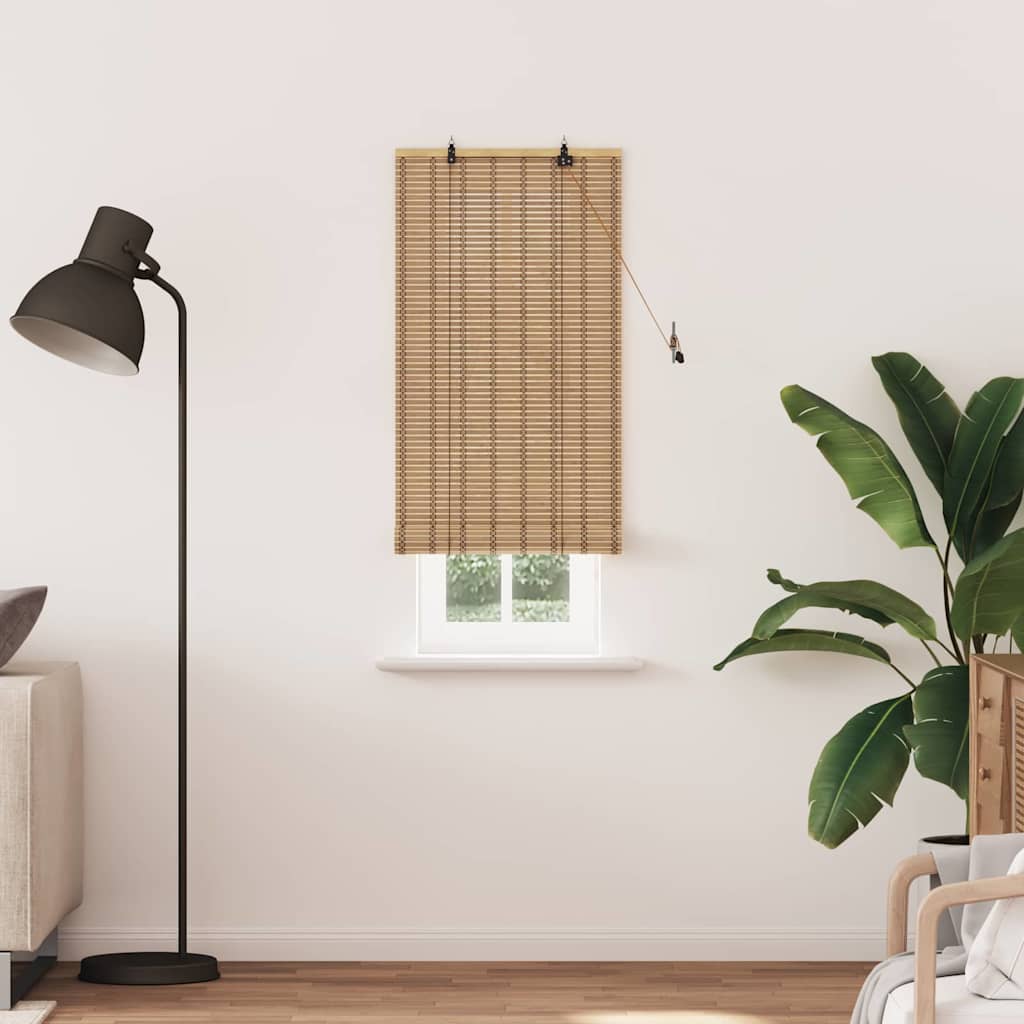 Rolo zavjesa sa zavjesama Priroda 60 x 220 cm bambus