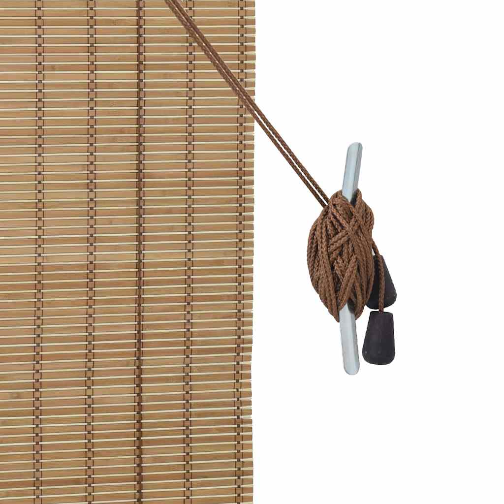 Rolo zavjesa sa zavjesama Priroda 140 x 220 cm bambus