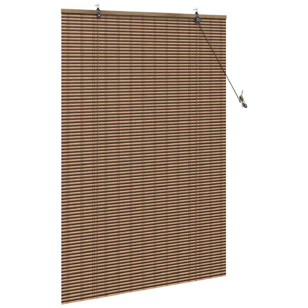 Rolo zavjesa Smeđa 120 x 160 cm Bambus