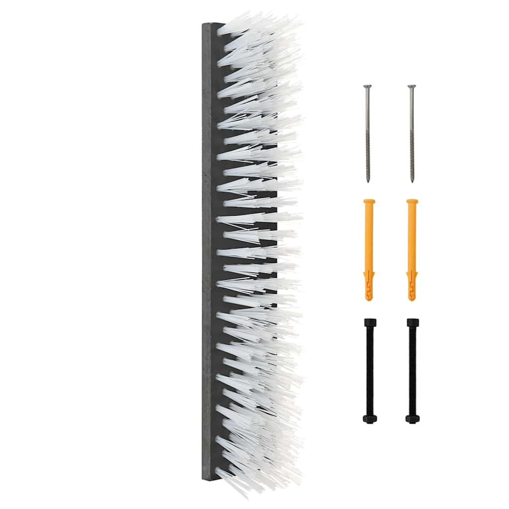 Četke za goveda Crna i bijela 50 x 10 x 6.5 cm Plastika i Čelik