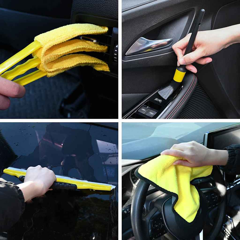 Set četki za automobil Šareni poliratan