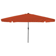Vrtni suncobran Terakota 395 x 395 x 245 cm Poliester