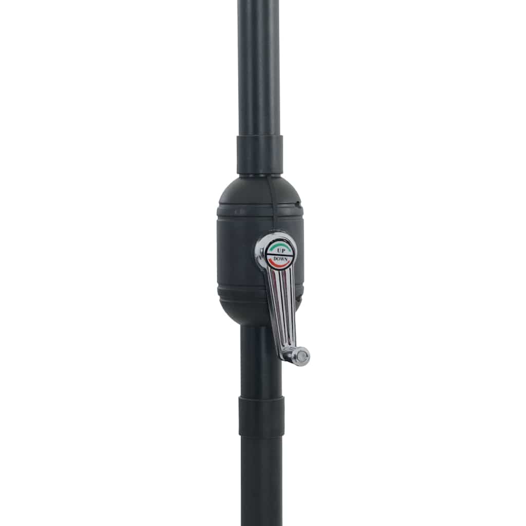 Vrtni suncobran S LED lampica Azurnoplava 295 x 295 x 245 cm
