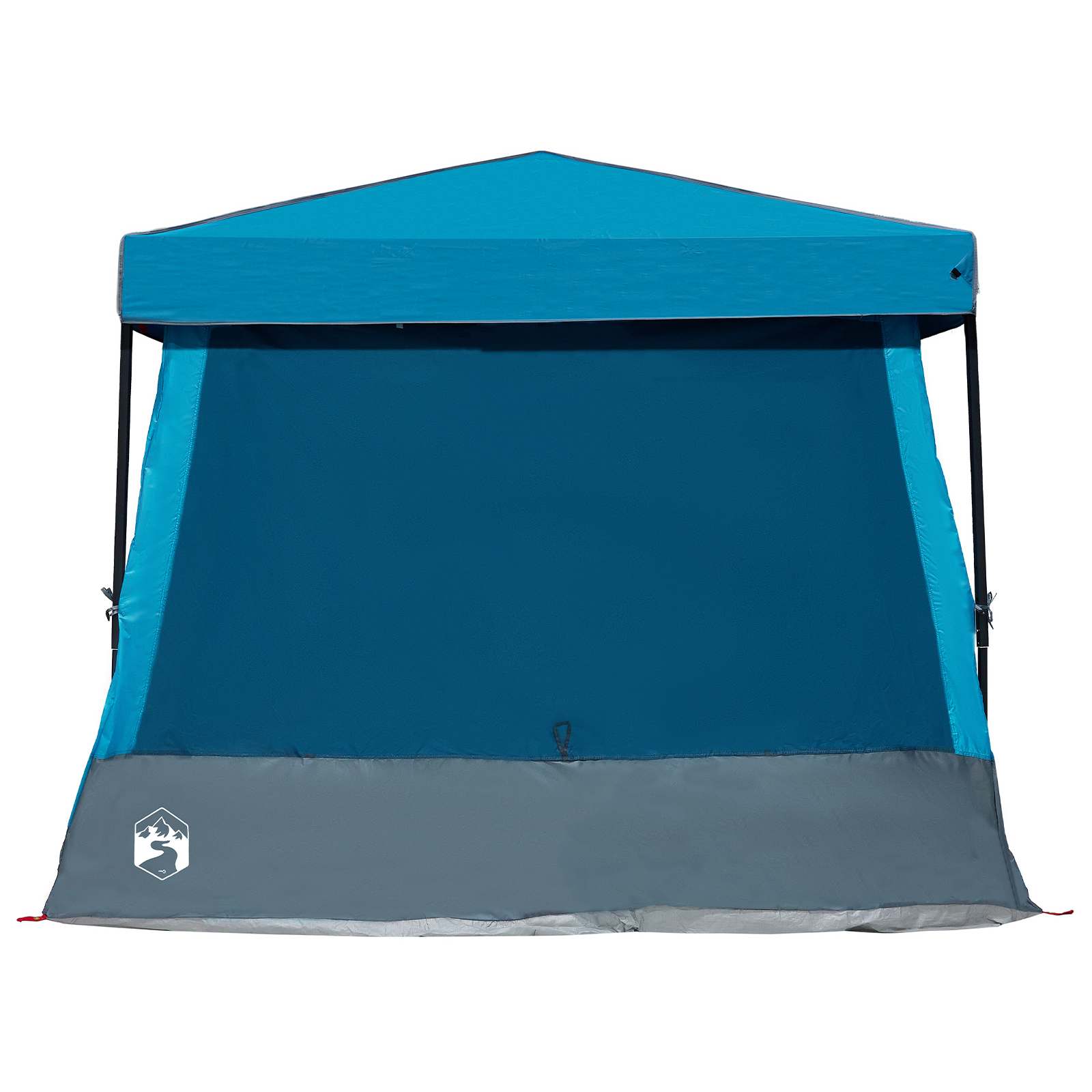 Set Kamp Šatora s krovom s pohranom 2 pcs Plava Tafta i Tkanina