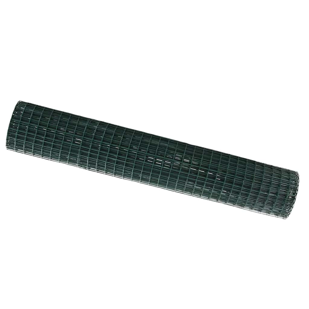 Euro ograda Zelena 1,6 x 10 m Željezo prekriveno PVC-om