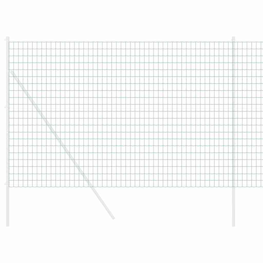 Euro ograda Zelena 1,6 x 10 m Željezo prekriveno PVC-om