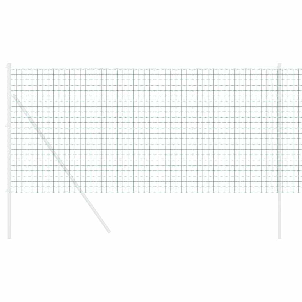 Euro ograda Zelena 1 x 25 m Željezo prekriveno PVC-om